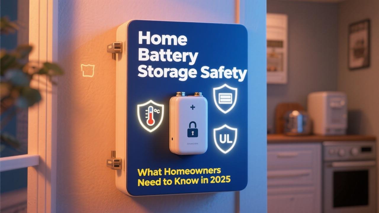 Home Battery Storage Safety What Homeowners Need to Know in 2025