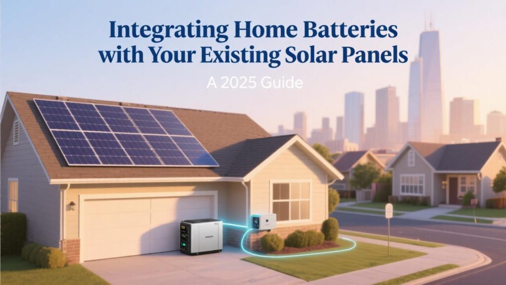 Integrating Home Batteries with Your Existing Solar Panels A 2025 Guide2 Integrating Home Batteries with Your Existing Solar Panels A 2025 Guide