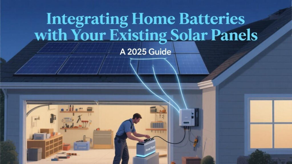 Integrating Home Batteries with Your Existing Solar Panels A 2025 Guide3 Integrating Home Batteries with Your Existing Solar Panels A 2025 Guide