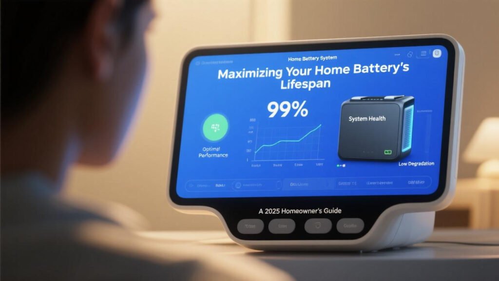 Maximizing Your Home Battery's Lifespan A 2025 Homeowner's Guide3 Maximizing Your Home Battery's Lifespan A 2025 Homeowner's Guide
