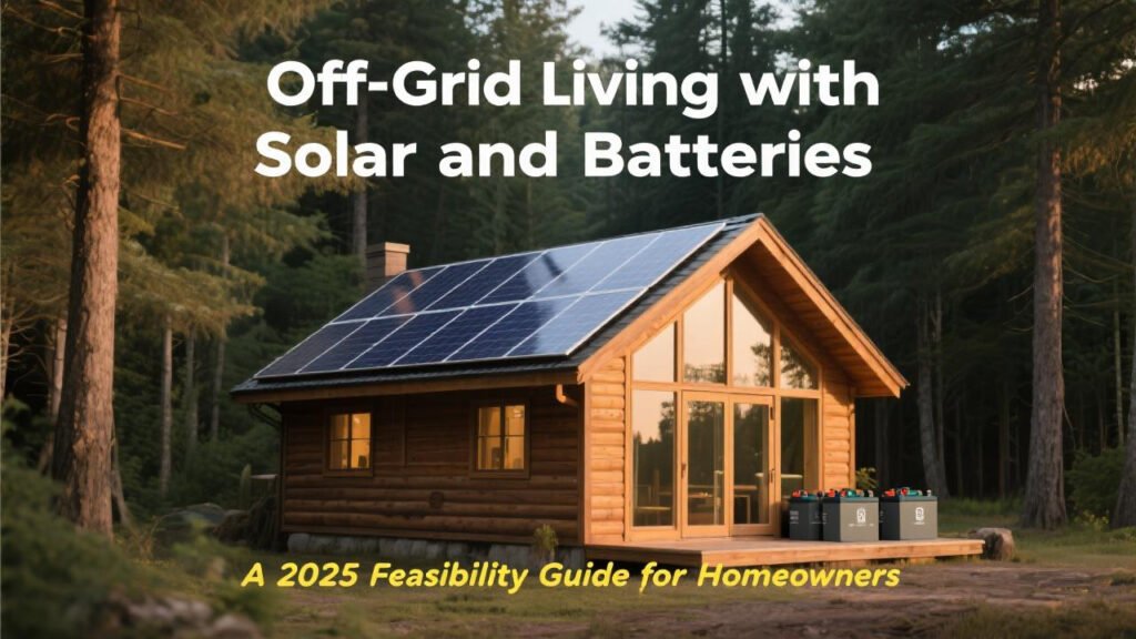 Off-Grid Living with Solar and Batteries A 2025 Feasibility Guide for Homeowners2 Off-Grid Living with Solar and Batteries A 2025 Feasibility Guide for Homeowners