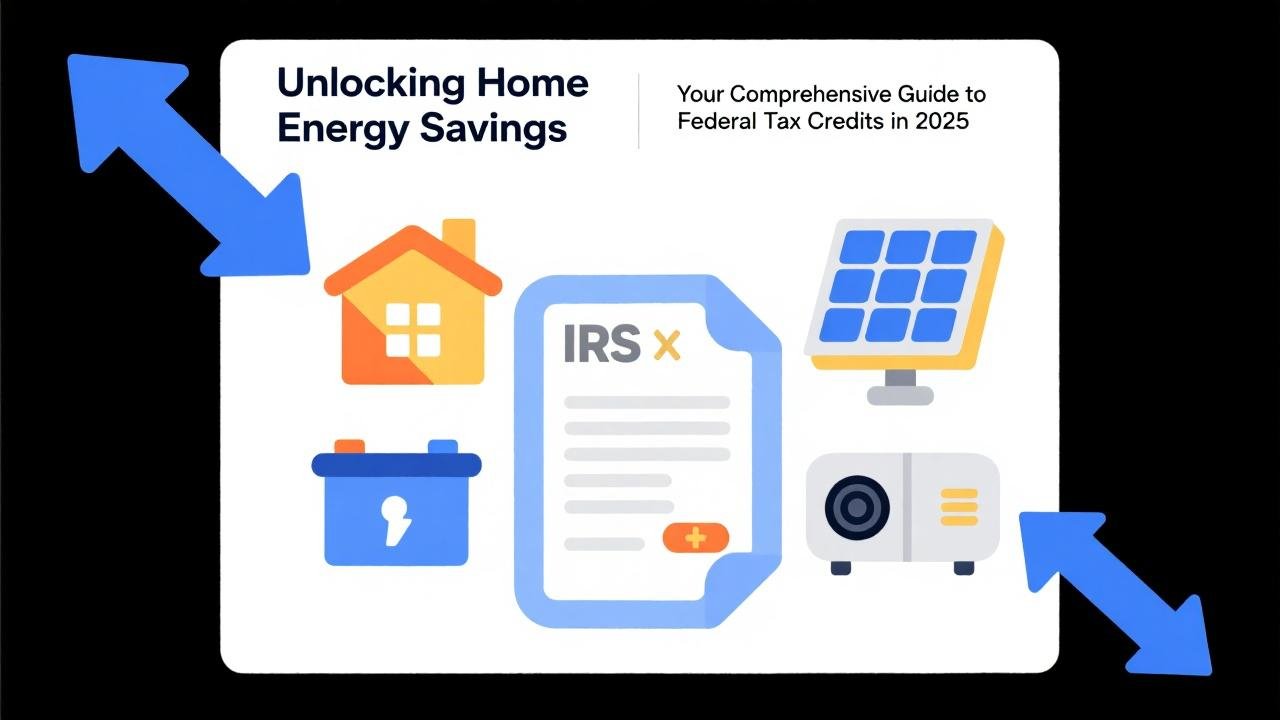 Unlocking Home Energy SavingsYour Comprehensive Guide to Federal Tax Credits in 2025