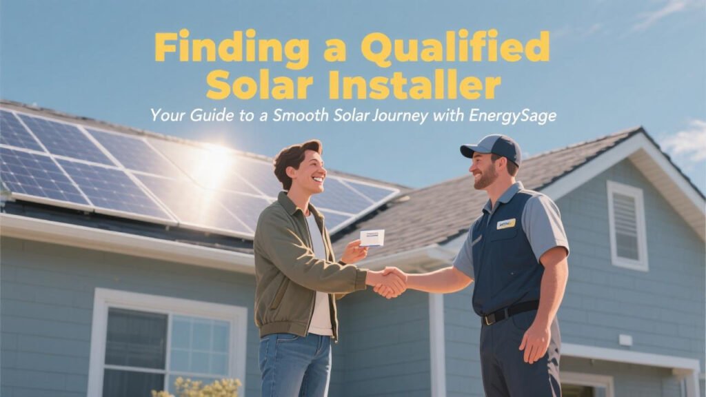Finding a Qualified Solar Installer Your Guide to a Smooth Solar Journey with EnergySage3 Finding a Qualified Solar Installer Your Guide to a Smooth Solar Journey with EnergySage