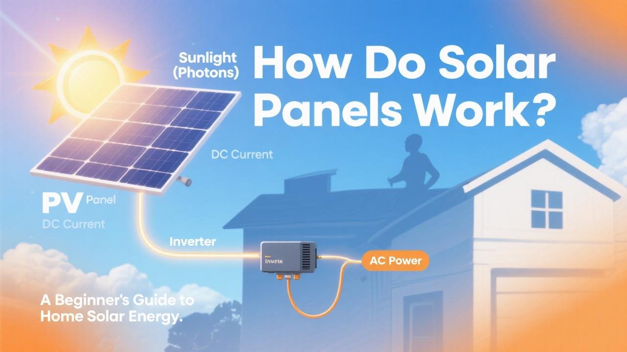 How Do Solar Panels Work A Beginner's Guide to Home Solar Energy