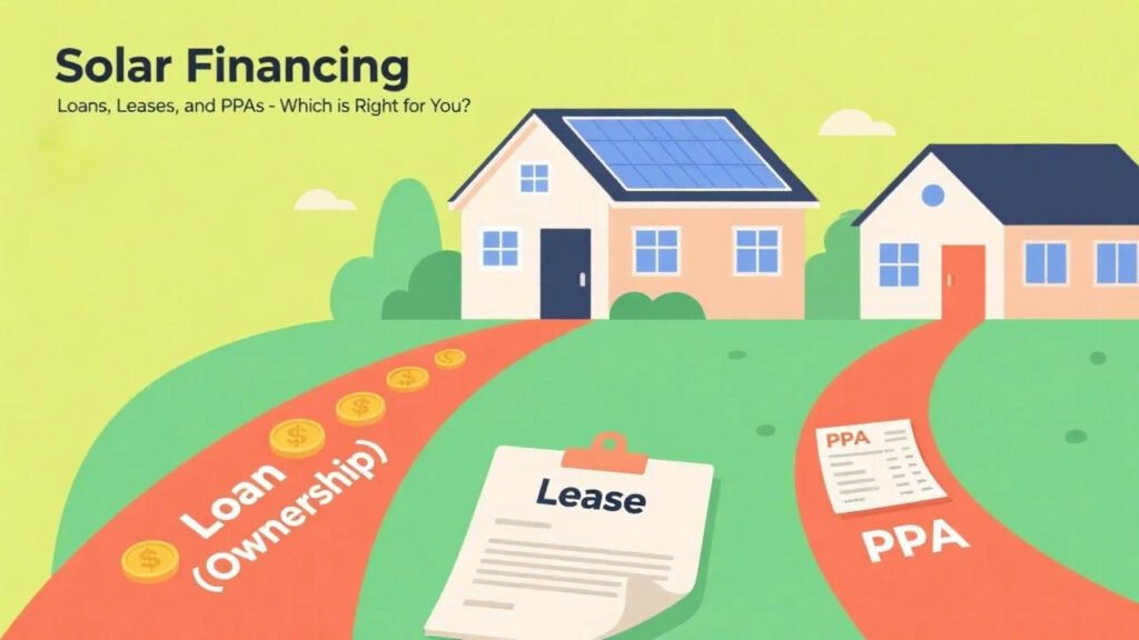 Solar Financing Loans, Leases, and PPAs - Which is Right for You2 Solar Financing Loans, Leases, and PPAs - Which is Right for You