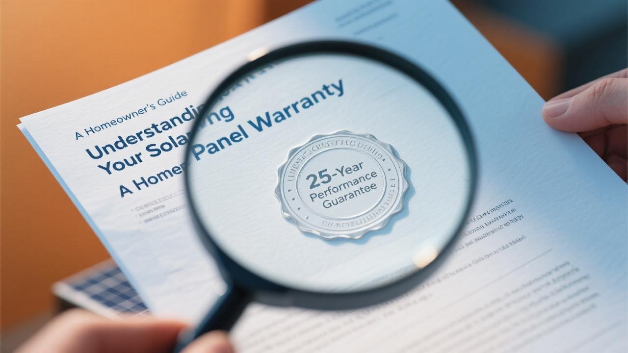 Understanding Your Solar Panel Warranty A Homeowner's Guide