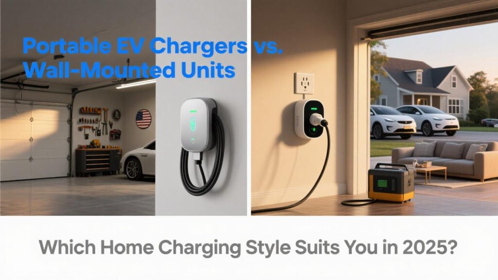 Portable EV Chargers vs. Wall-Mounted UnitsWhich Home Charging Style Suits You in 2025-4 Portable EV Chargers vs. Wall-Mounted UnitsWhich Home Charging Style Suits You in 2025