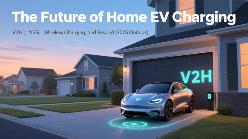 The Future of Home EV Charging V2HV2G, Wireless Charging, and Beyond (2025 Outlook)2 The Future of Home EV Charging V2HV2G, Wireless Charging, and Beyond (2025 Outlook)