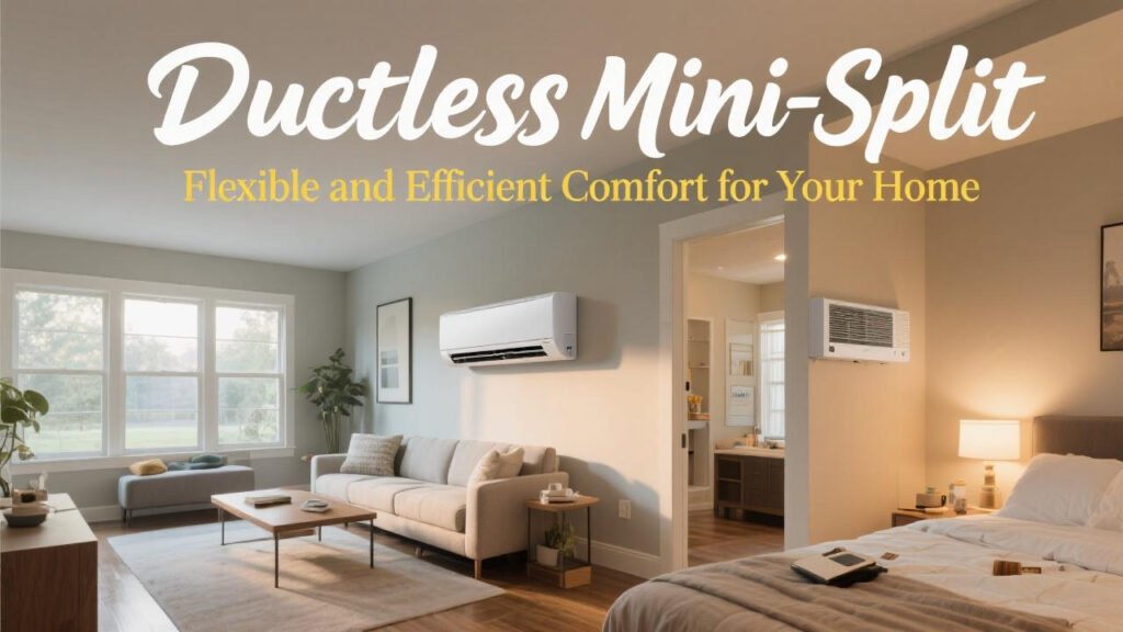 Ductless Mini-Split Heat PumpsFlexible and Efficient Comfort for Your Home1 Ductless Mini-Split Heat PumpsFlexible and Efficient Comfort for Your Home