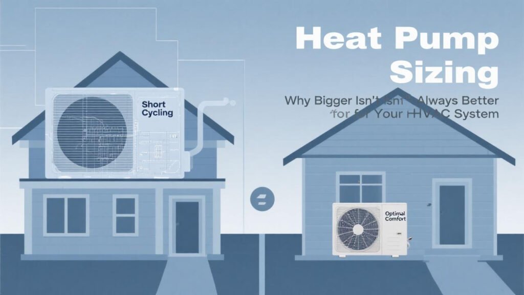Heat Pump SizingWhy Bigger Isn't Always Better for Your HVAC System3 Heat Pump SizingWhy Bigger Isn't Always Better for Your HVAC System