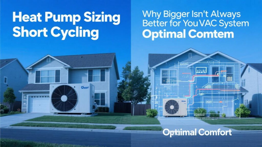 Heat Pump SizingWhy Bigger Isn't Always Better for Your HVAC System4 Heat Pump SizingWhy Bigger Isn't Always Better for Your HVAC System