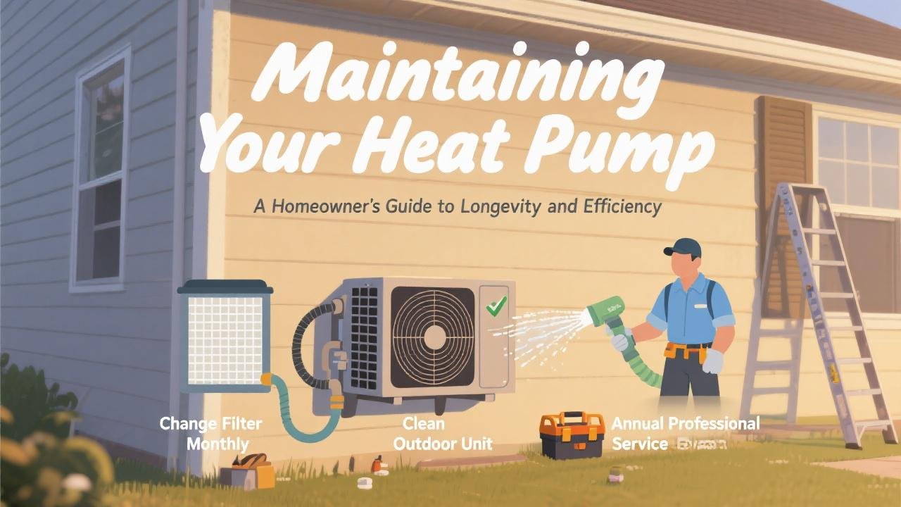 Maintaining Your Heat PumpA Homeowner's Guide to Longevity and Efficiency