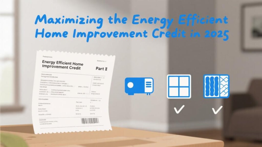 Maximizing the Energy Efficient Home Improvement Credit in 2025 (HVAC, Windows, Insulation)3 Maximizing the Energy Efficient Home Improvement Credit in 2025 (HVAC, Windows, Insulation)