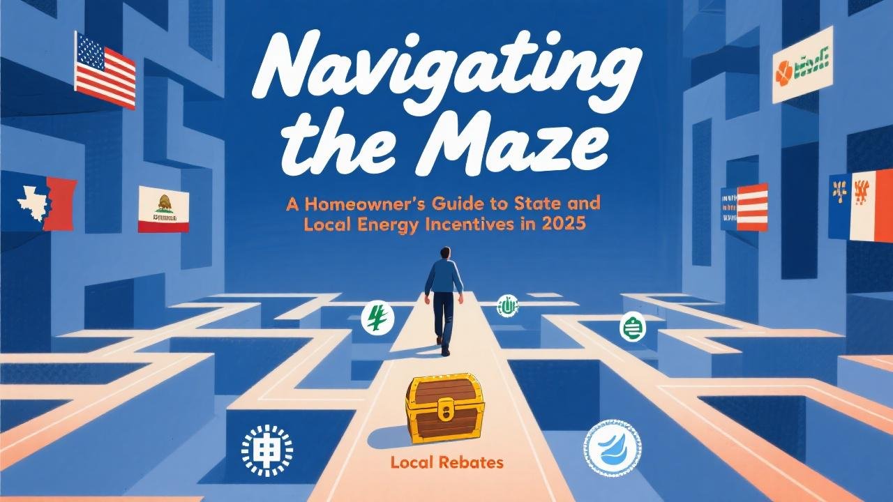 Navigating the MazeA Homeowner's Guide to State and Local Energy Incentives in 2025