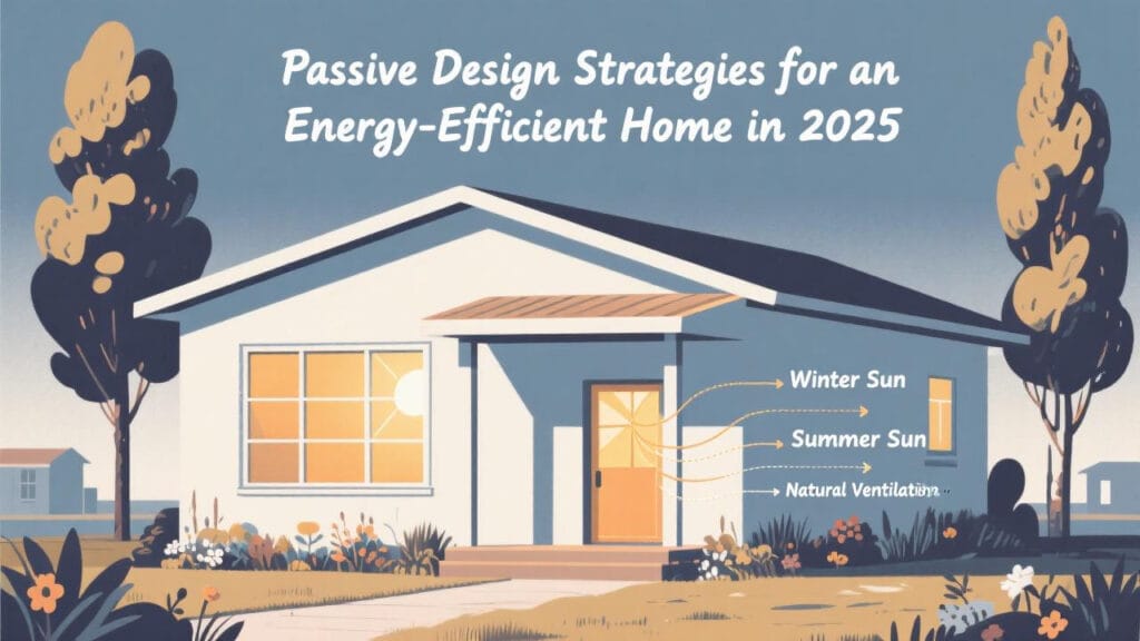 Passive Design Strategies for an Energy-Efficient Home in 2025