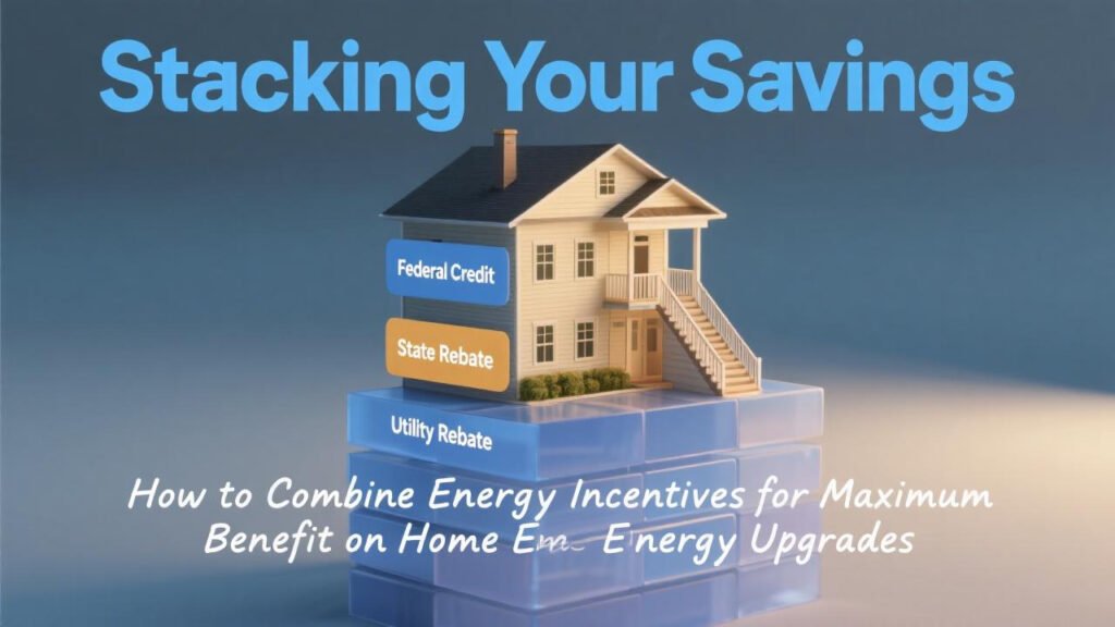 Stacking Your SavingsHow to Combine Energy Incentives for Maximum Benefit on Home Energy Upgrades1 Stacking Your SavingsHow to Combine Energy Incentives for Maximum Benefit on Home Energy Upgrades