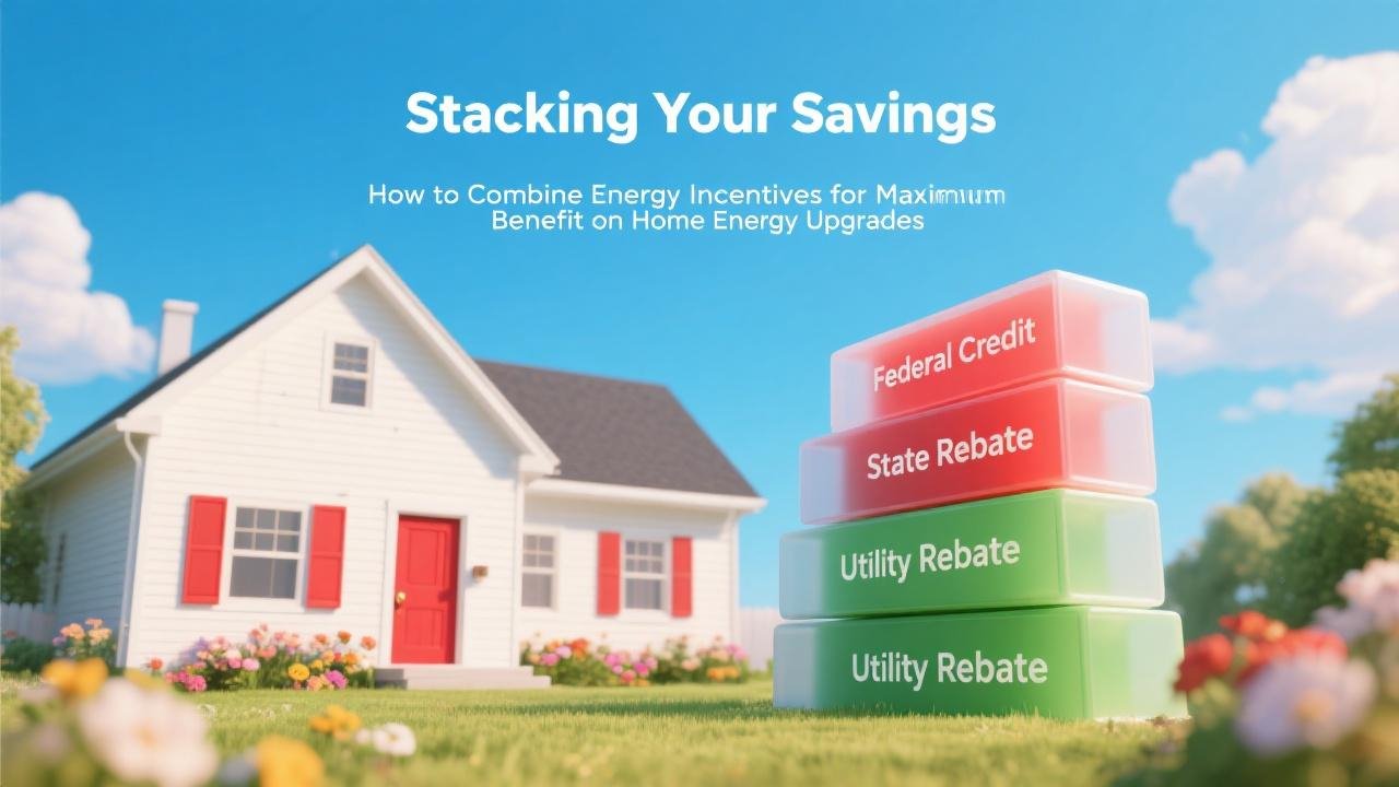 Stacking Your SavingsHow to Combine Energy Incentives for Maximum Benefit on Home Energy Upgrades