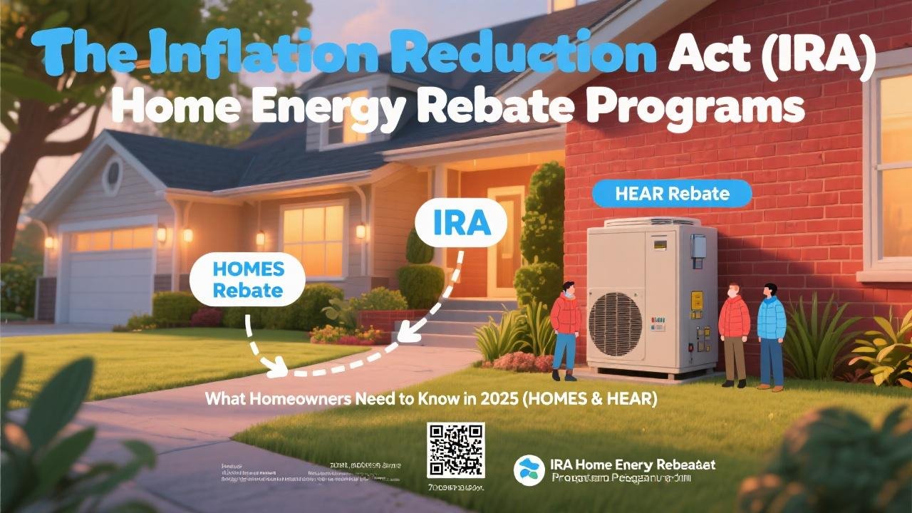 The Inflation Reduction Act (IRA) Home Energy Rebate ProgramsWhat Homeowners Need to Know in 2025 (HOMES & HEAR)