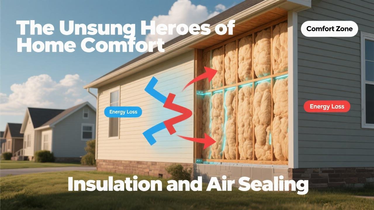 The Unsung Heroes of Home Comfort Insulation and Air Sealing