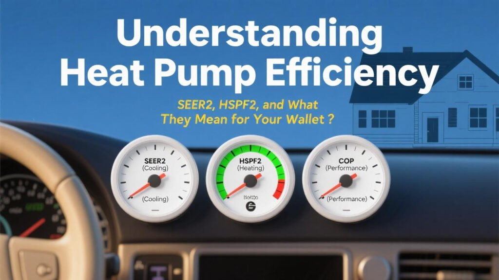 Understanding Heat Pump EfficiencySEER2, HSPF2, and What They Mean for Your Wallet1 Understanding Heat Pump EfficiencySEER2, HSPF2, and What They Mean for Your Wallet