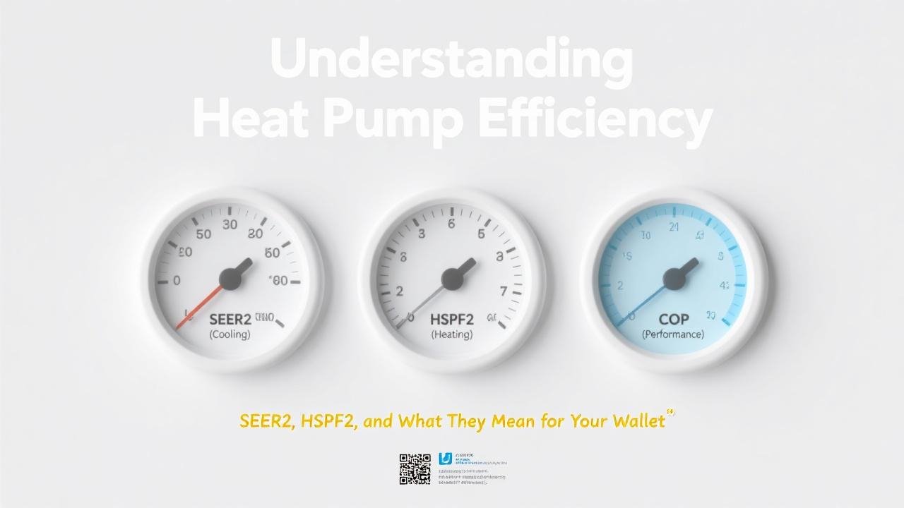 Understanding Heat Pump EfficiencySEER2, HSPF2, and What They Mean for Your Wallet